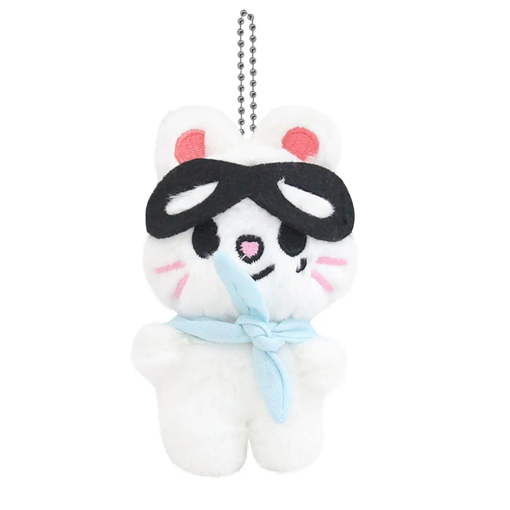 Cute Animal Plush Keychains – Rabbit, Husky & Chicken 6-Pack Plush Animal Keychain Oasis Select D One Size
