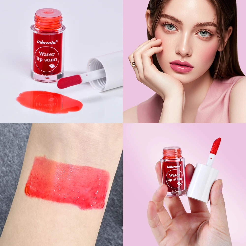 Lip Tint Stain 2 IN 1 Long Lasting Waterproof Lightweight Non-sticky Lipstick Transfer-Proof Matte Finish Liquid Blush Lip Gloss Oasis Select