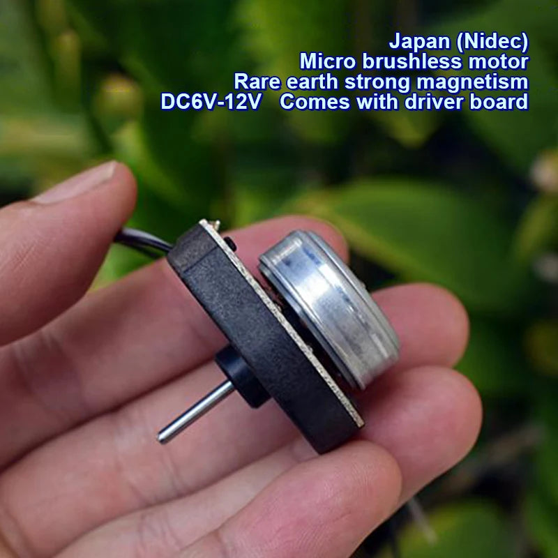 High Speed 12000RPM DC 6V-12V Brushless Motor With Drive Board Oasis Select