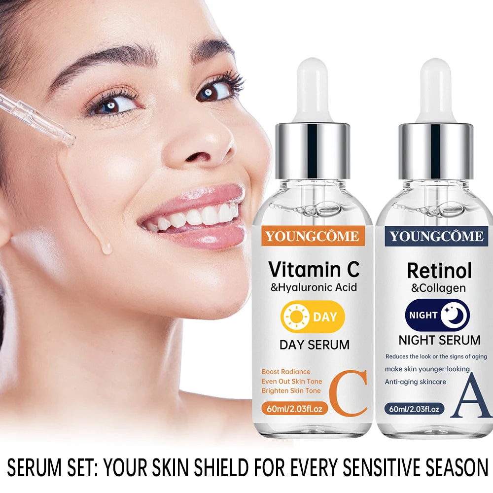 Vitamin C & Retinol Face Serum – Brightening & Firming 40/60ml