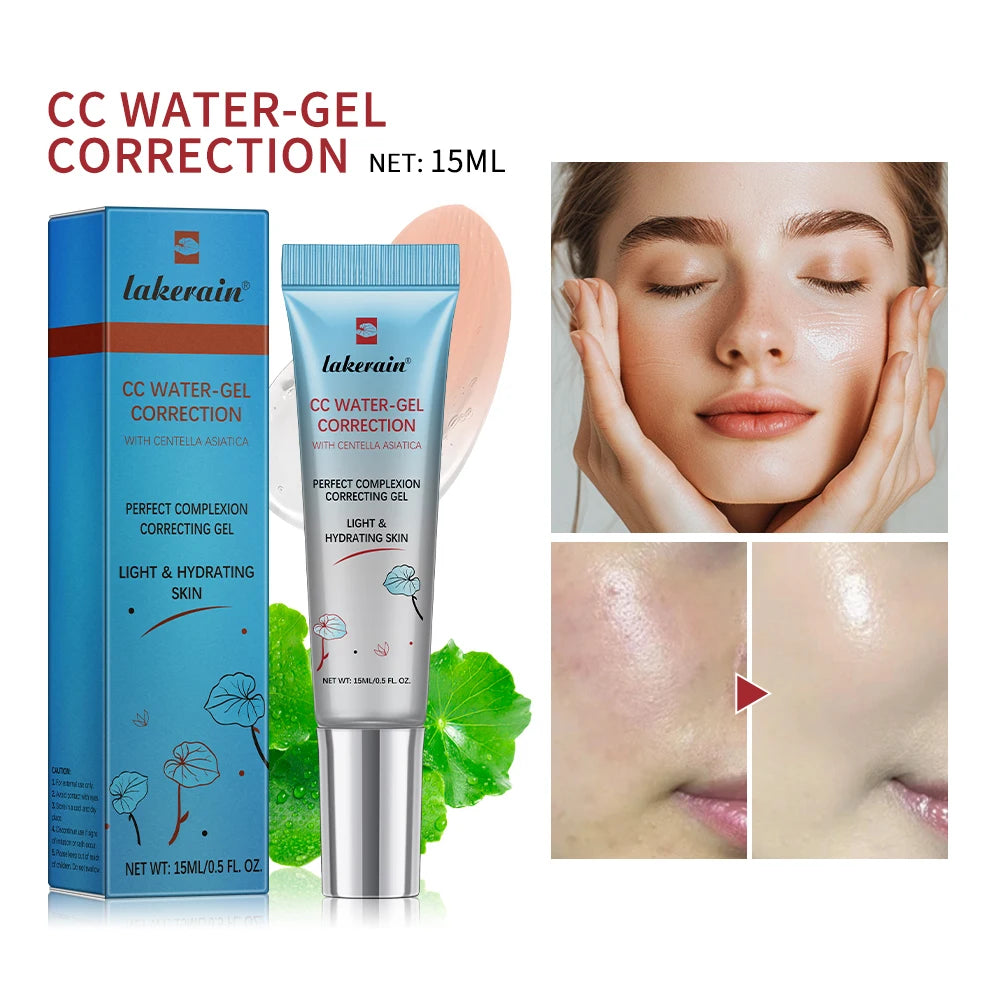 3Pcs /Set CC Cream Centella Korean Makeup Foundation Foundation Cream for Face Base Makeup Color Changing Liquid Foundation Oasis Select 3