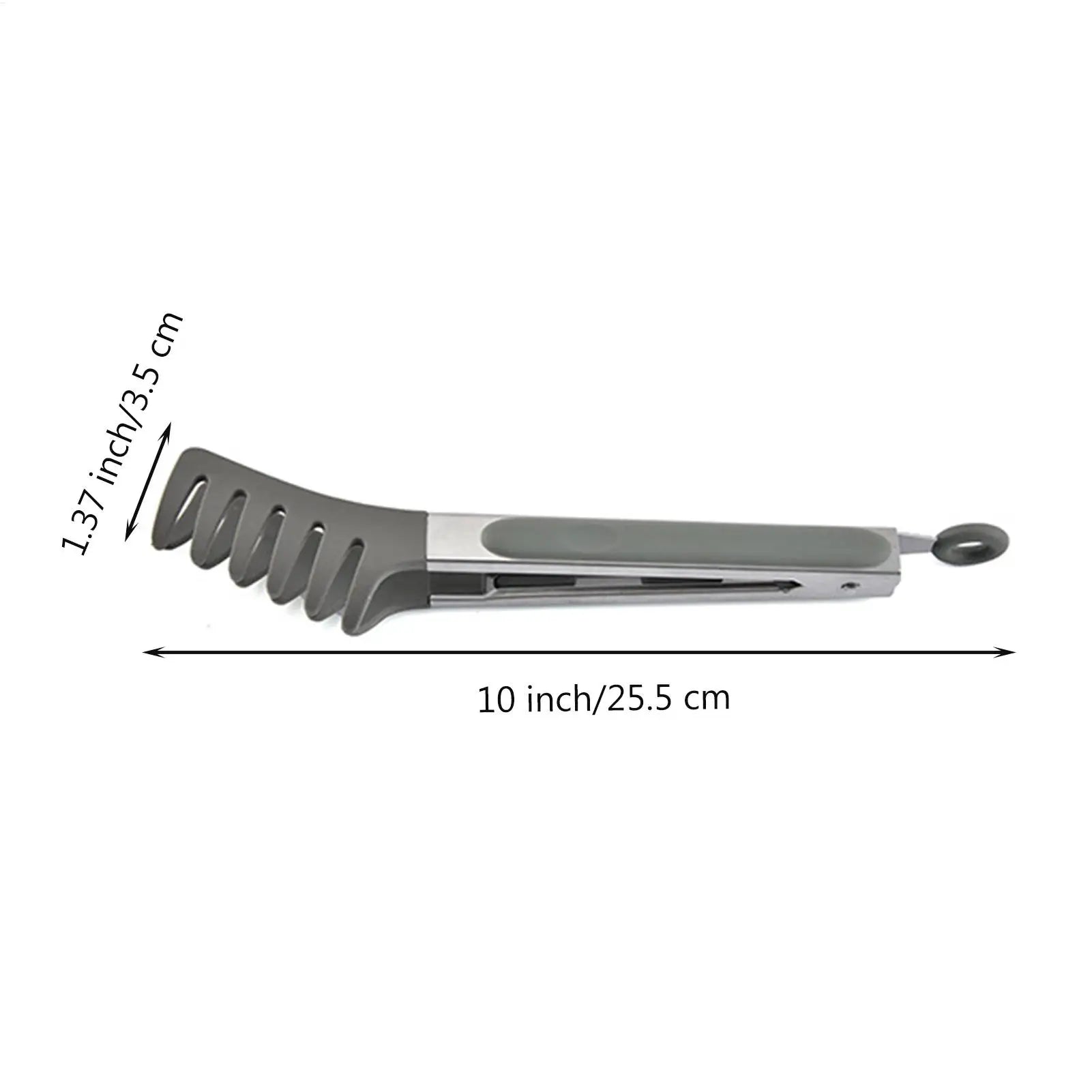 Pasta Tongs Silicone Tipped Tongs for Serving Food Pasta Server Non Slip Handle Spaghetti Server Cooking Tongs for Kitchen Oasis Select