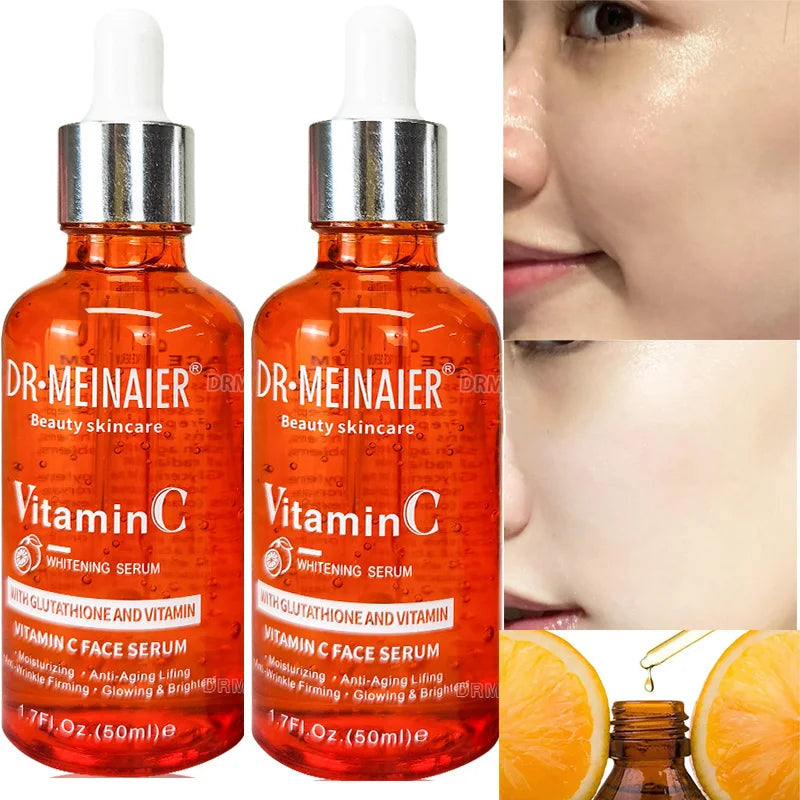 Hyaluronic Acid & Vitamin C Face Serum Set 2×50ml