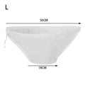 New Bowl Shape Cheese Cloth Bag with Closed Edges Reusable Mesh Bag Fine Mesh Cheesecloth Bags Cooking Tool Oasis Select L