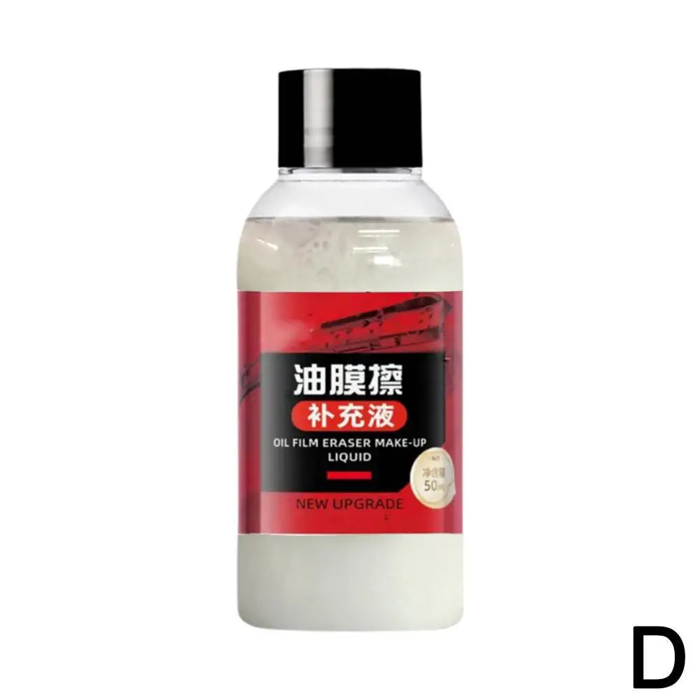 Car Glass Oil Film Remover Automotive Glass Sponge Cleaning Brush Front Inner Windshield Glass Oil Film Cleaner For Car Cleaning Oasis Select Paint Cleaner B