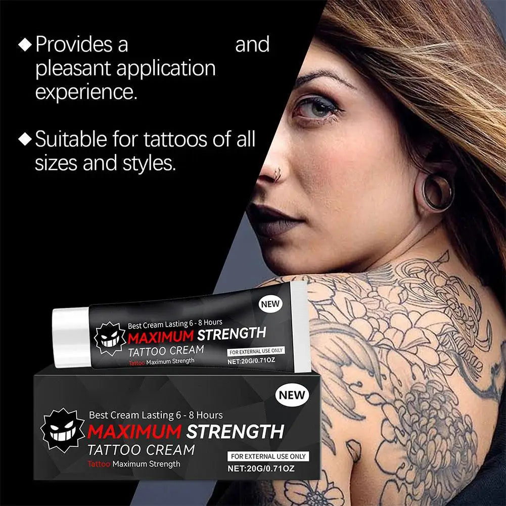 Aloe Vera Infused Tattoo Repair Cream Relieves Post Tattoo Skin Discomfort Deeply Moisturizes And Prevents Color Loss Oasis Select