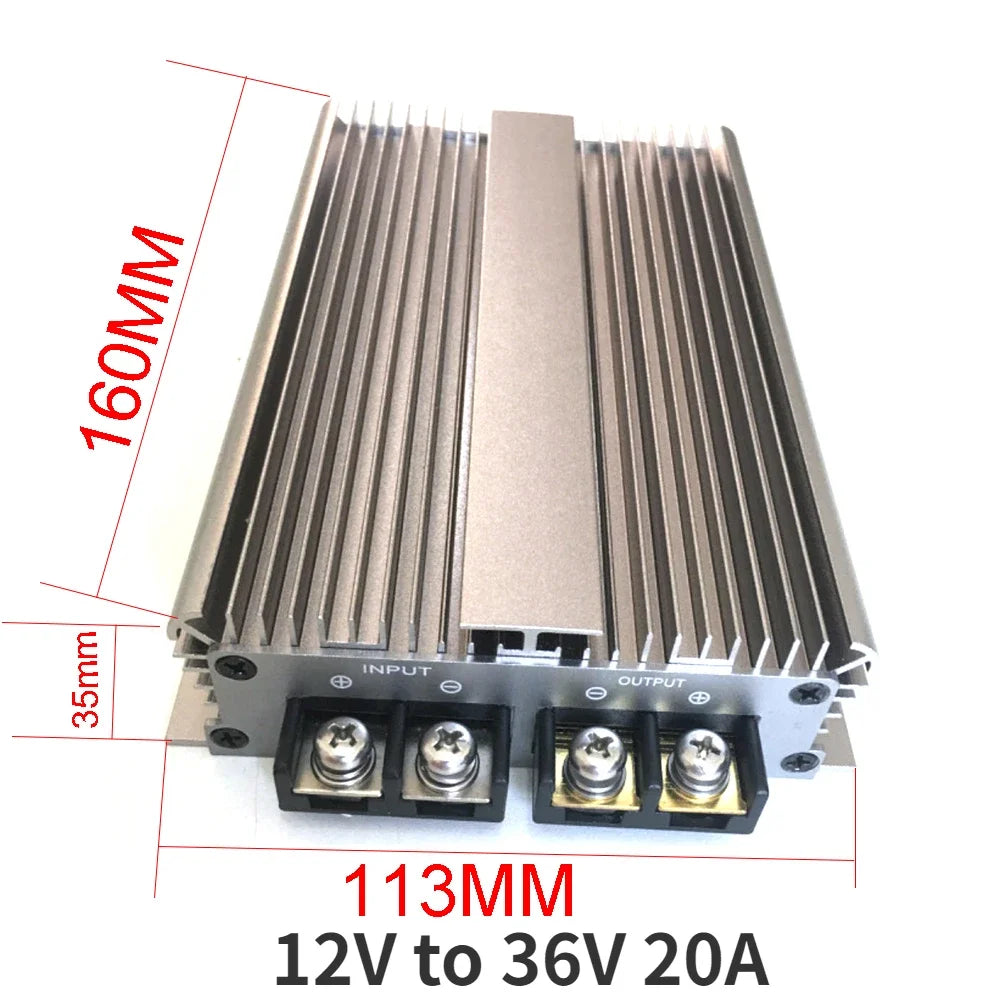 12V to 36V 1A-30A Stabilizer Power Converter Boost Module 12v-36v DC-DC Step Up 12v step up 36v Voltage Regulator 10V-18V CE Oasis Select 12V to 36V 20A 12V 36V