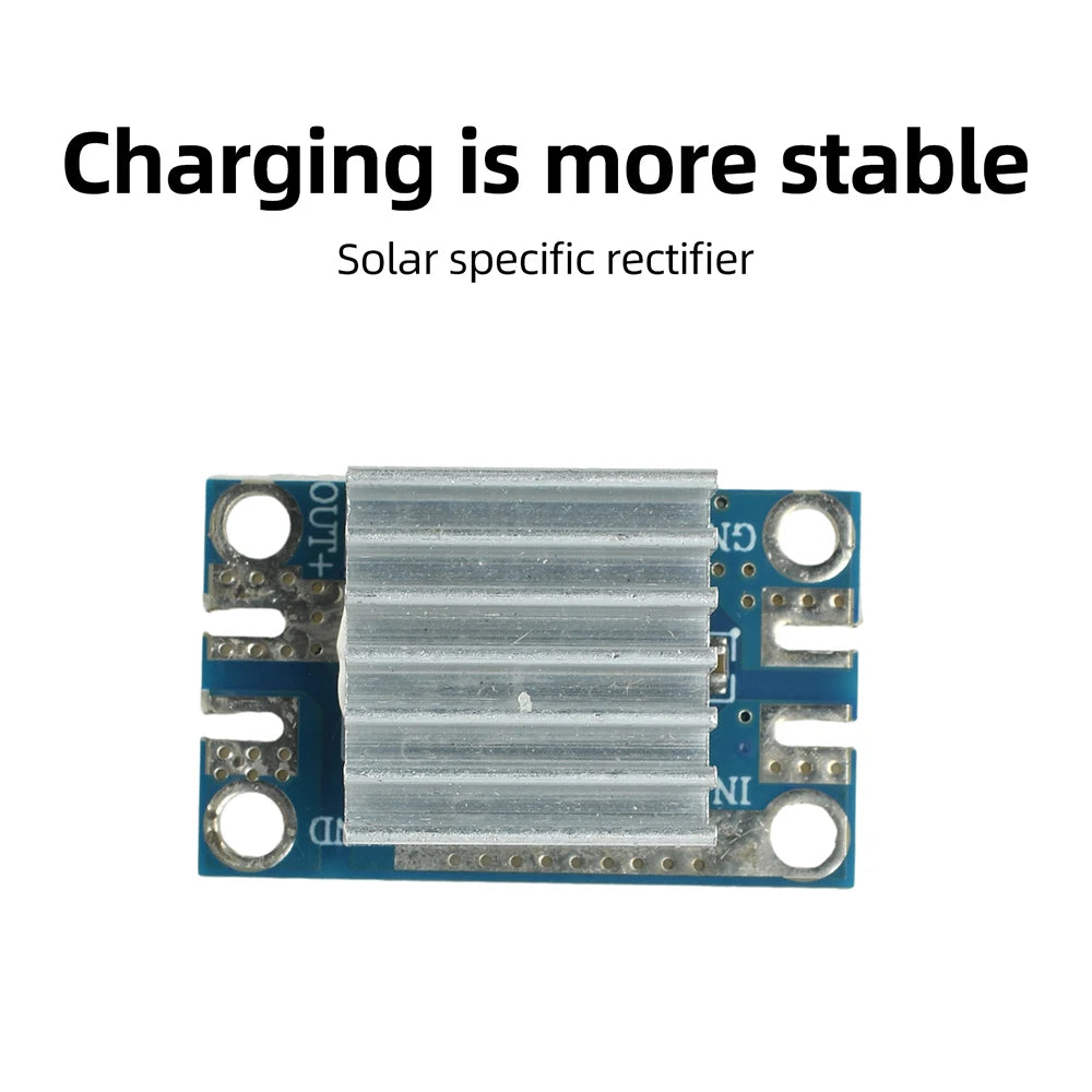 50A/70A High-Current Ideal Diode Module with Wide DC 4-90V Voltage Range and Solar Backfeed Protection for Solar Charging System Oasis Select
