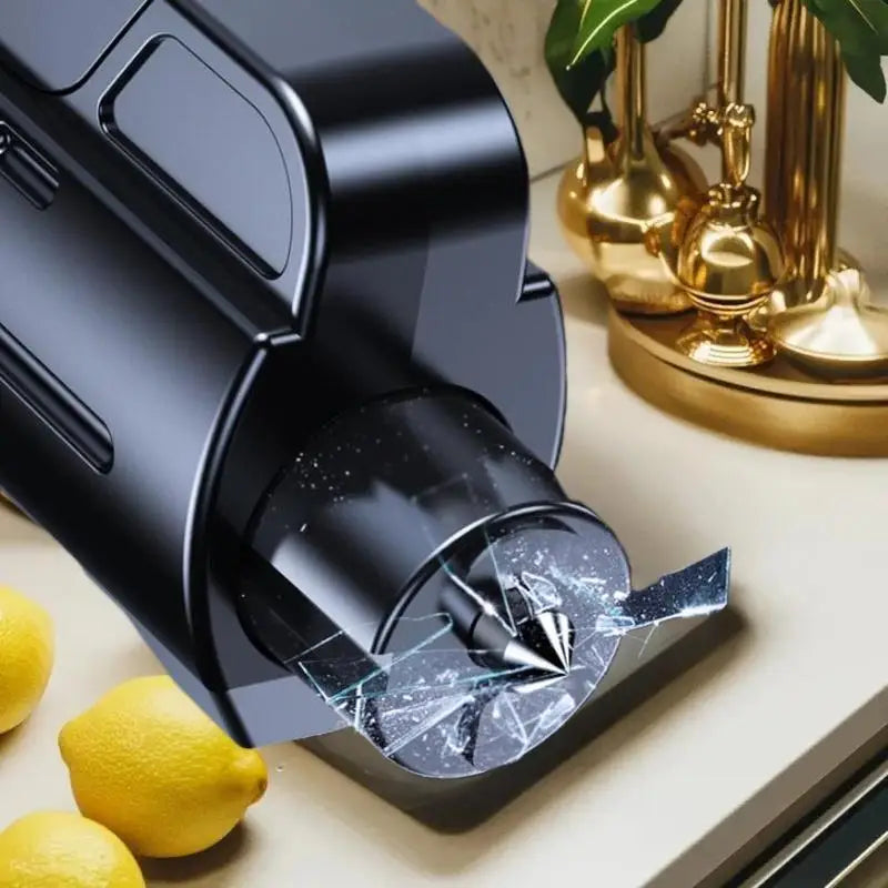 1 Set Self Rescue Tool Car Emergency Hammer 2-In-1 Mutifunction Emergency Windows Glass Breaker Safety Belt Cutter Keychain Oasis Select