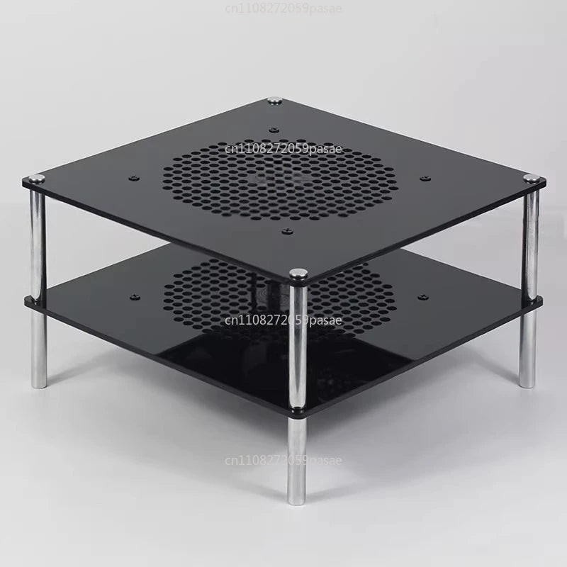 Mini PC & Router Silent Cooling Fan Rack – Universal AC5300