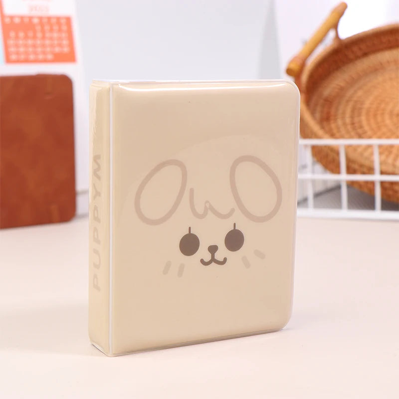 Cartoon Animals 3 Inch Album Star Photo Small Card Storage Album Cute Idol Picture Postcard Kpop Card Binder Card Book Oasis Select MR-01