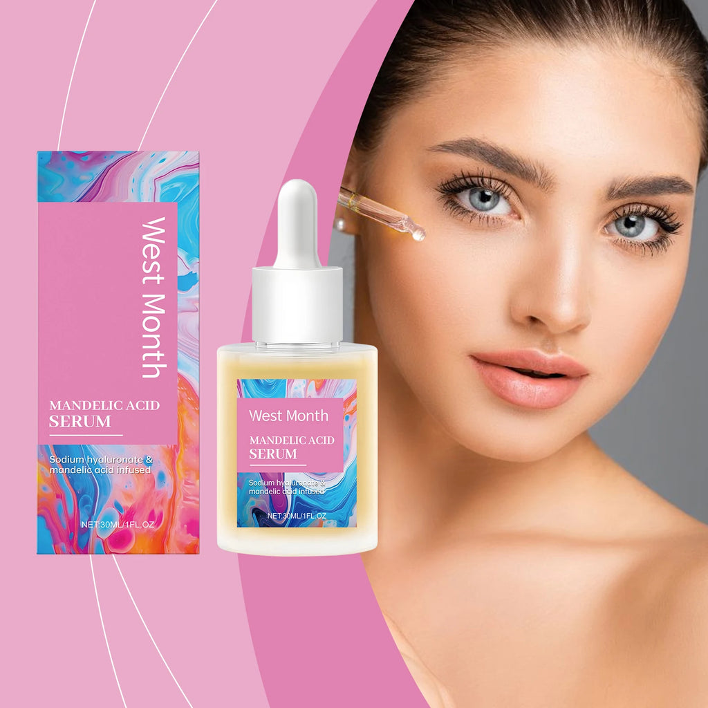 West Month Mandelic Acid Face Serum – Exfoliate & Glow 1 OZ Facial Serum Oasis Select