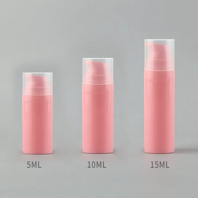 Airless Pump Lotion Bottle 5–25ml | Refillable Travel Container