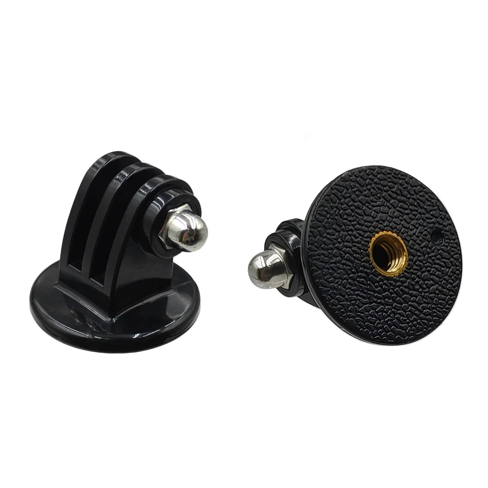 GoPro Tripod Adapter Mount Base Set – 1/4 Screw Action Camera