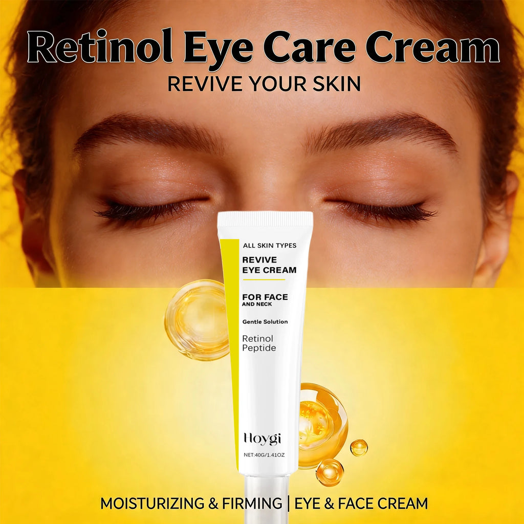 Multi-use Retinol Peptide Cream for Eye Face Neck Reduces Fine Lines Firming Lifting Restores Elasticity for Daily Skin Care Oasis Select