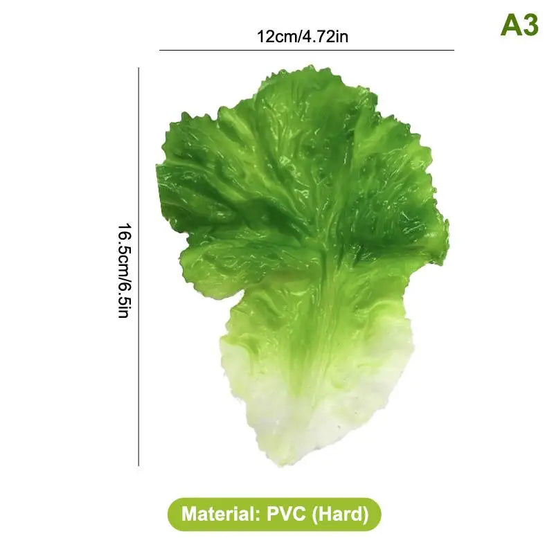 Realistic Artificial Lettuce Simulation Vegetable Models Ideal For Restaurant Displays, Photography Props, And Home Decorations Oasis Select A3