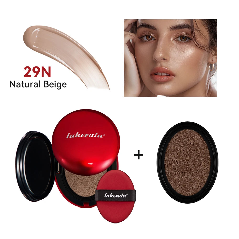 CC Cream Cushion Foundation – Full Coverage, SPF & Refill