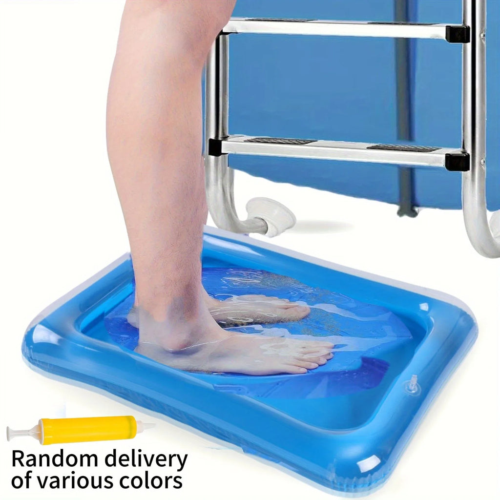 1pc Portable Foldable Pool Cleaning Basin, an Essential for Pool Maintenance Before Use, Can Also Be Used as a Foot Soaking Tub Oasis Select