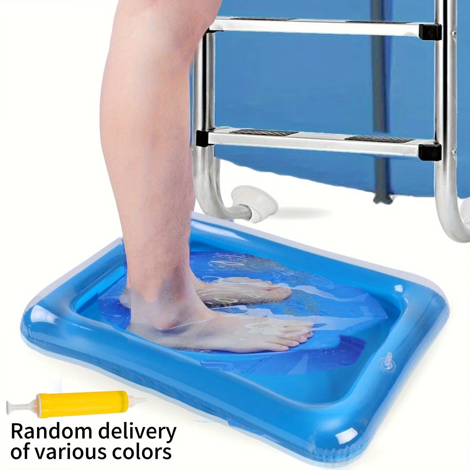 1pc Portable Foldable Pool Cleaning Basin, an Essential for Pool Maintenance Before Use, Can Also Be Used as a Foot Soaking Tub Oasis Select