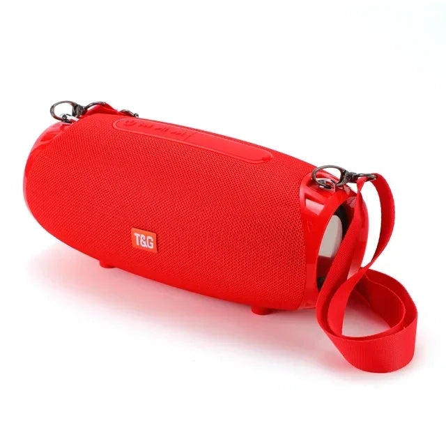 T&G Portable Bluetooth 5.3 Speaker – Waterproof, FM & Subwoofer