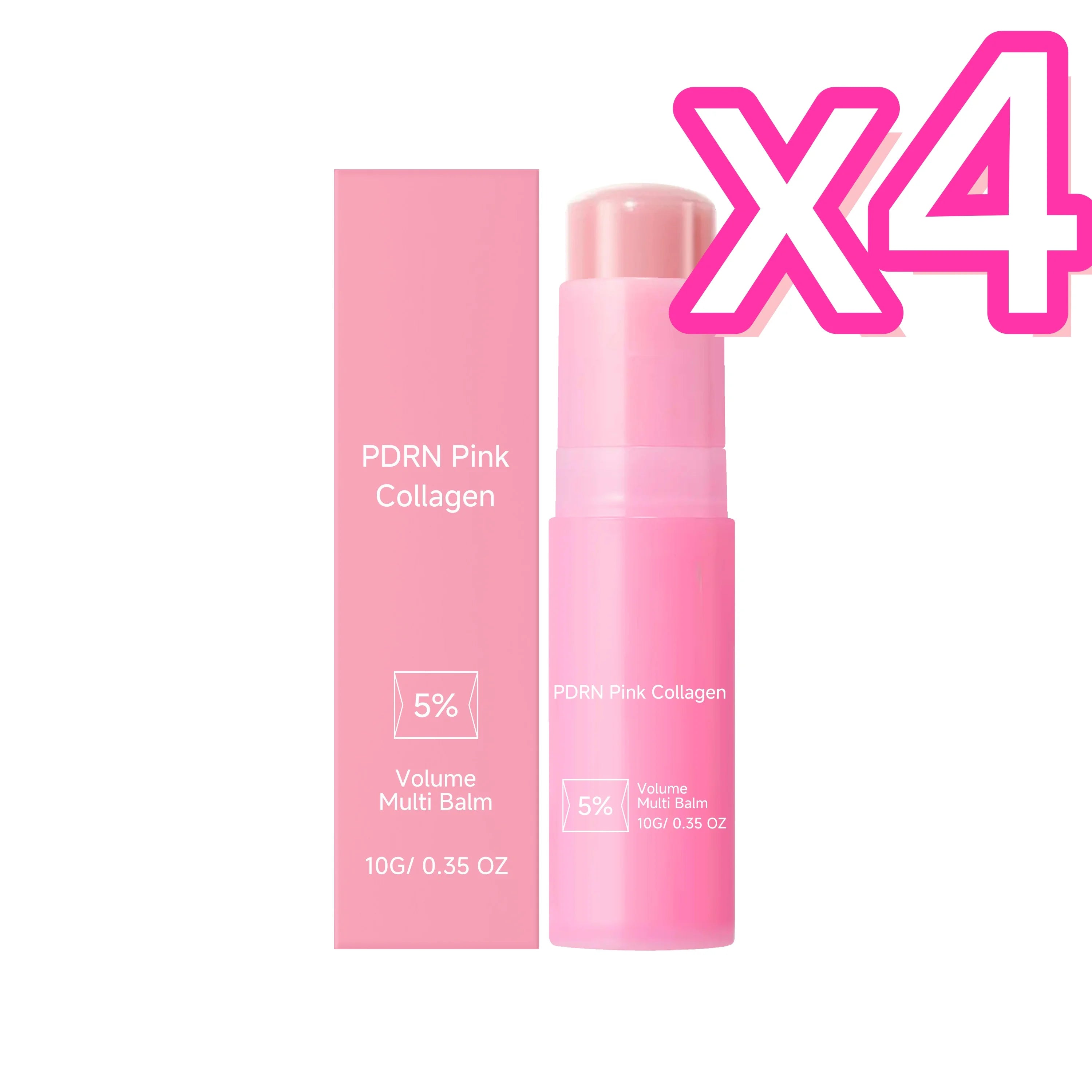 Collagen Multi Balm Stick – Moisturizing Anti-Wrinkle Face & Lip Collagen Balm Stick Oasis Select 10g Boxed x 4