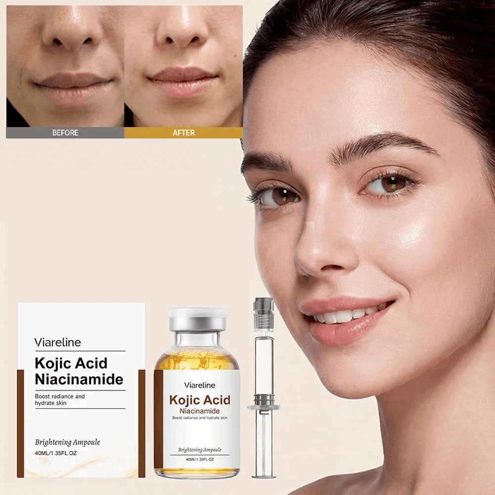 Kojic Acid & Niacinamide Brightening Face Serum Ampoule 40ml Brightening Face Serum Oasis Select