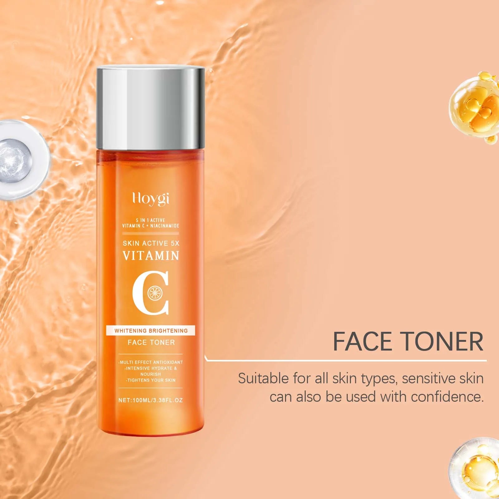 Hoygi Vitamin C Toner – Hydrating, Brightening & Pore Minimizing