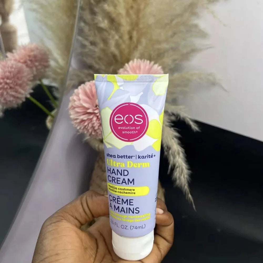 EOS Shea Better 74ml Hand Cream - Ultra Derm Moisturizing Shea Butter Enriched For Dry Cracked Skin Repair 24H Hand Skin Care Oasis Select