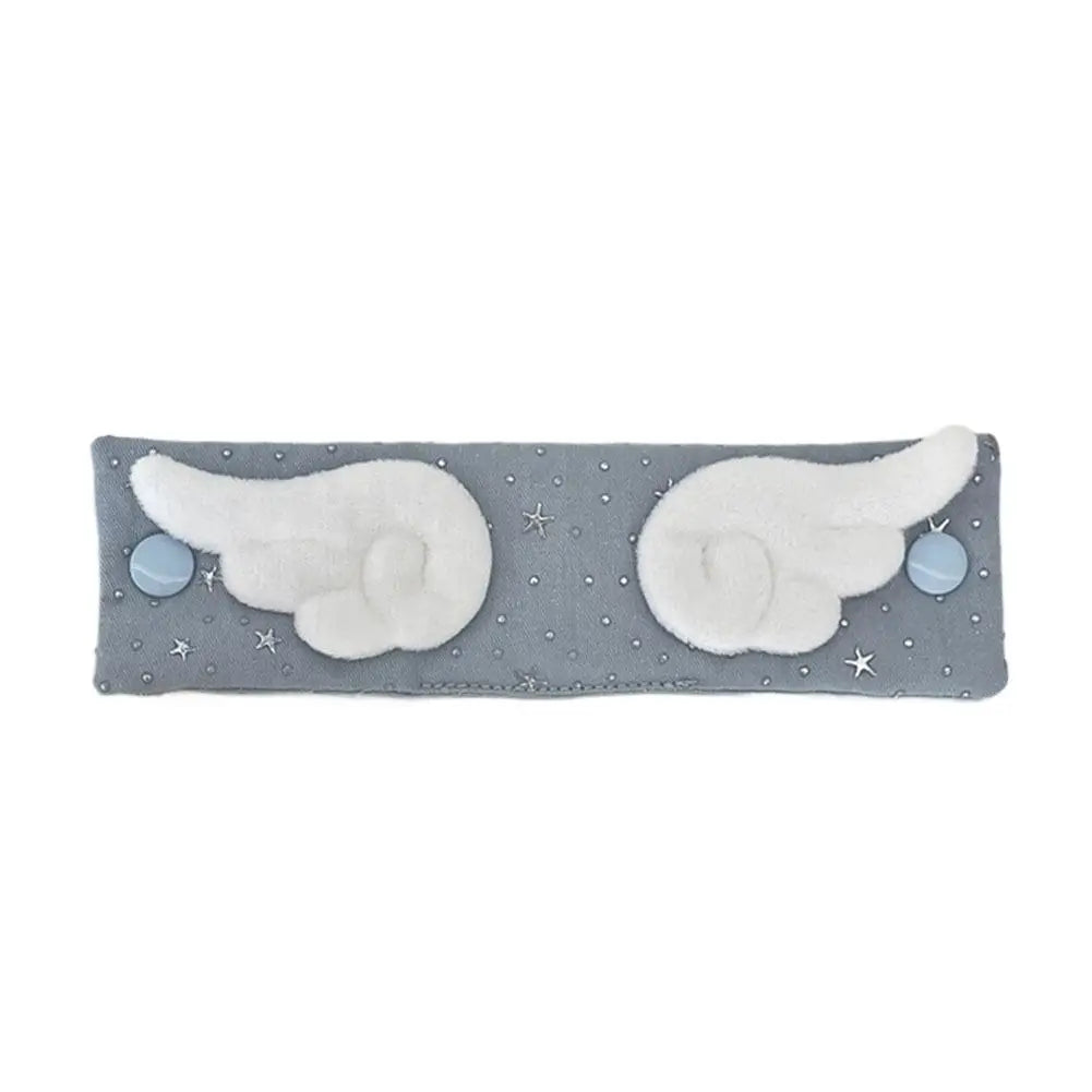 Cowboy Star Angel Wings Fabric Cable Organizer Portable Cord WrapTie for Charger Headphone USB Cable Organizer Travel Essential Oasis Select 02