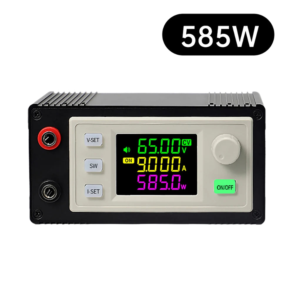 XY6506X/XY6509X DC Buck Converter 65V 9A 390W 585W CNC Adjustable Regulator CC CV Lab Solar Charging Module Oasis Select 585W With case