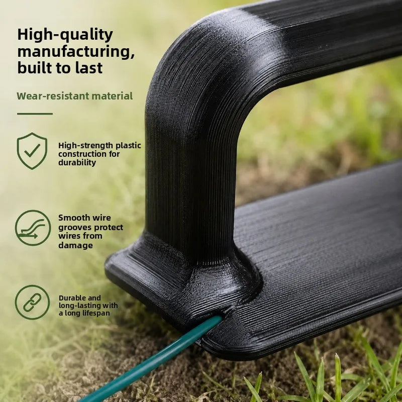 Boundary Wire Insertion Tool Durable Universal Plastic Robotic Lawn Mower Groove Insertion Tool Garden Yard Lawn Care Accessory Oasis Select