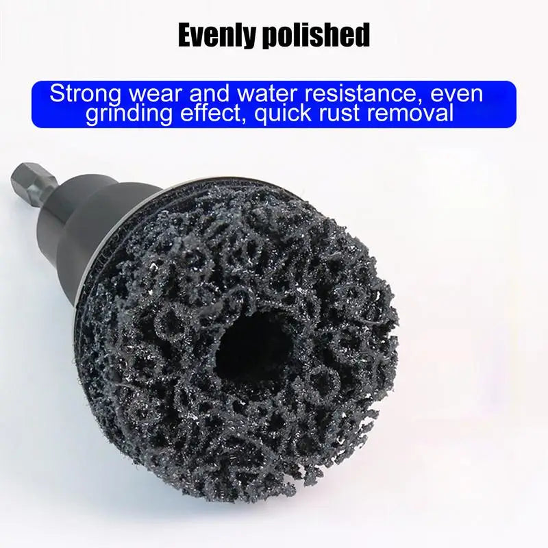 Wheel Hub Cleaner Brake Hub Resurfacing Kit Brake Rust Remover Automotive Tool Grinding Maintenance Cleaner Kit for Nuts Car Oasis Select