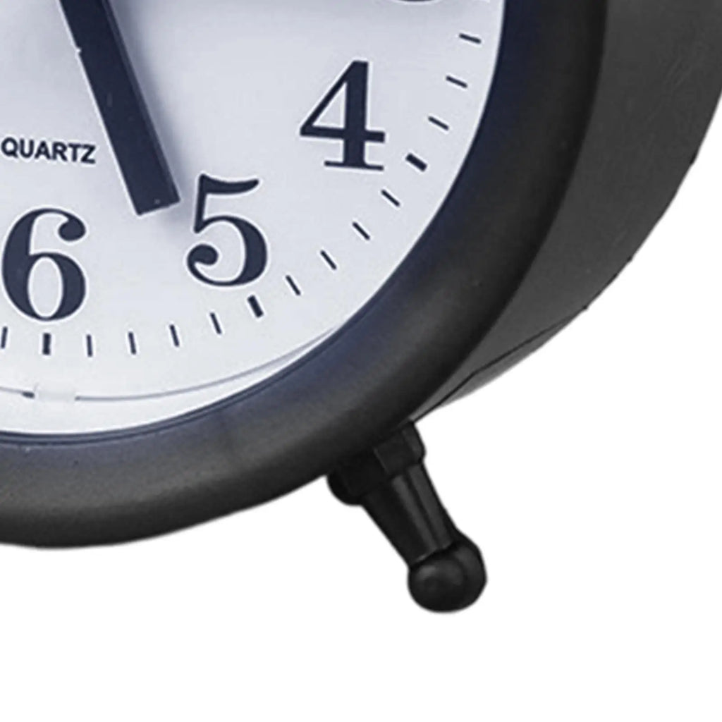 Retro Alarm Mechanical Double Bell Home Office Desktop Metal Alarm Clock Desk Table Analog Clock Silent for office home Oasis Select