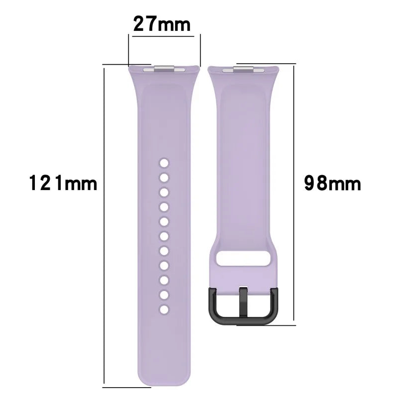 Silicone Strap for Redmi Watch 5 & 4 | Mi Band 9 Pro Band Watch Replacement Strap Oasis Select