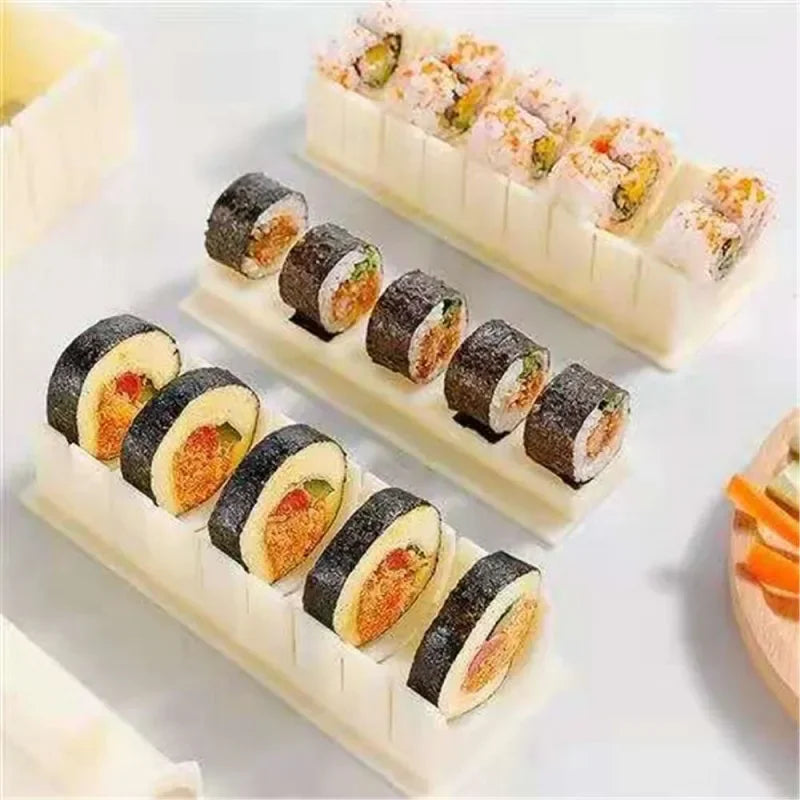 Sushi Making Kit – Rice Ball, Roll & Mold DIY Tool Set Sushi Maker Kit Oasis Select