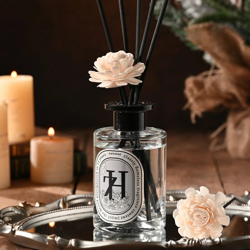 Flameless Home Fragrance Zuohe Hilton Shangri-La Freesia Lavender Aromatherapy Oil with Reed Diffuser Stick Liquid Air Freshener Oasis Select