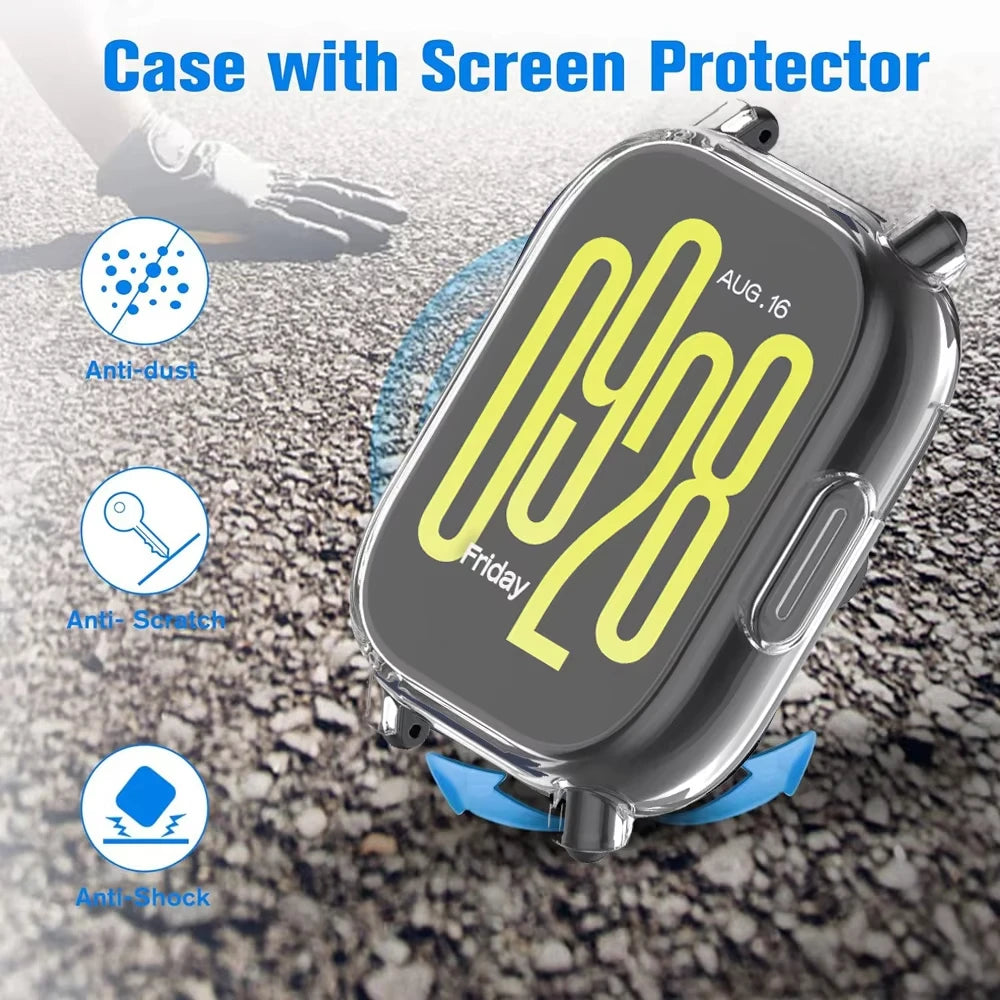 TPU Case Cover for Redmi Watch 5 Active – Protective Bumper Smartwatch Protective Case Oasis Select