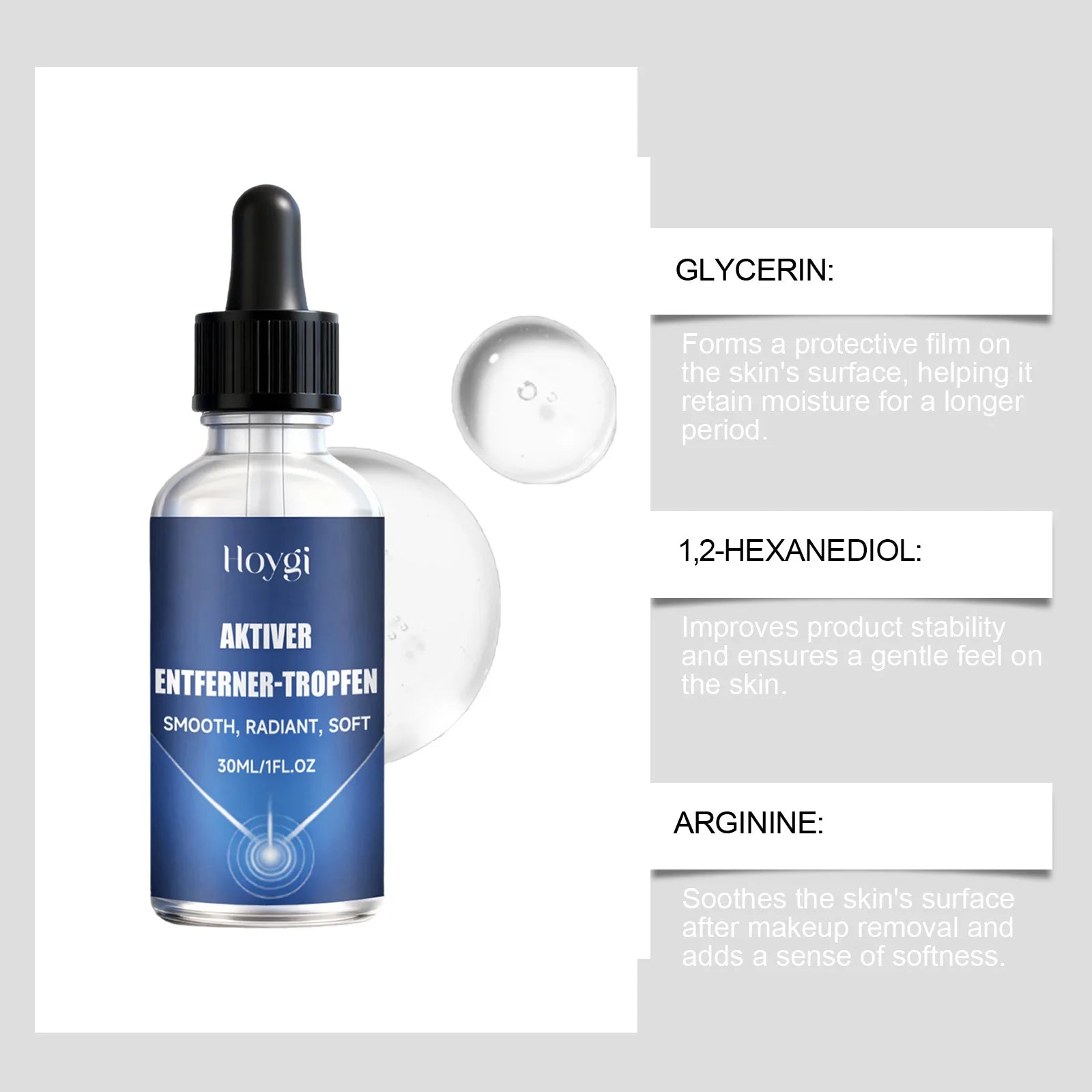 Hoygi Gentle Purifying Makeup Remover Essence 30ml