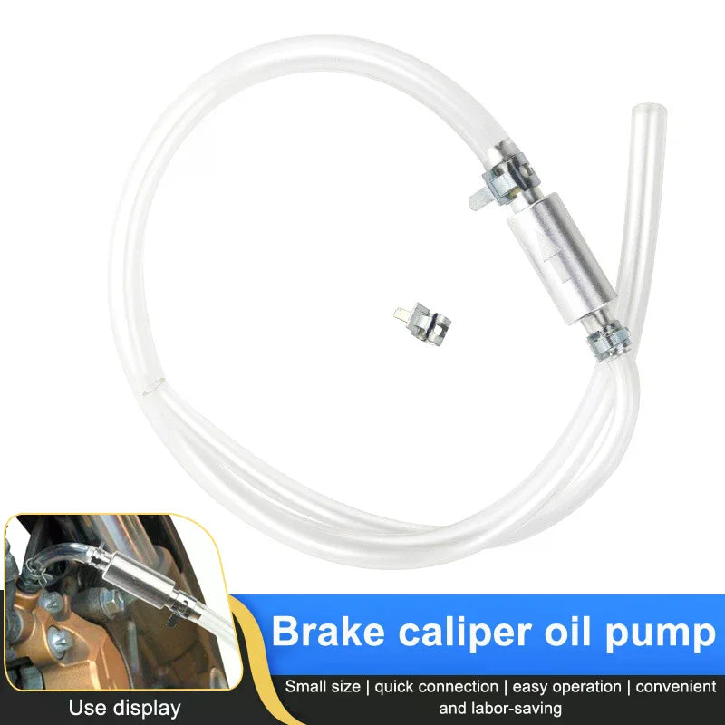 Car Motorcycle Brake Bleeding Oil Change Pump Tool Hydraulic Brake Bleeder Tools Quick Connection/seal Without Leakage Oasis Select