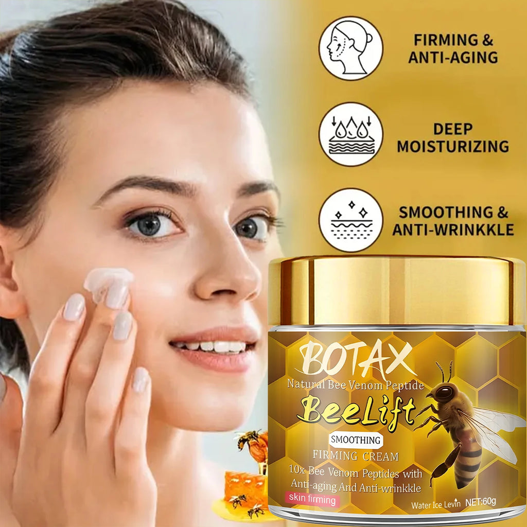 Botax Natural Bee Venom Peptide Beelift Face Cream - 10x Anti-Aging & Smoothing Firming Cream with Retinol Oasis Select