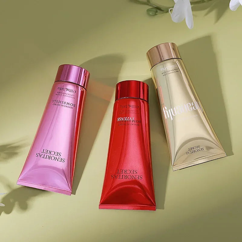100ML Body Milk Moisturizing and hydrating Perfume Moisturizing Multi Aroma Fragrance Body Milk Portable Female Oasis Select