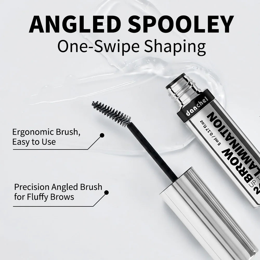 Brow Lamination Eyebrow Gel 24h Lasting Shaping Waterproof Sweatproof Salon Level Effect Gentle Clear Gel Formula Eyebrow Gel Oasis Select