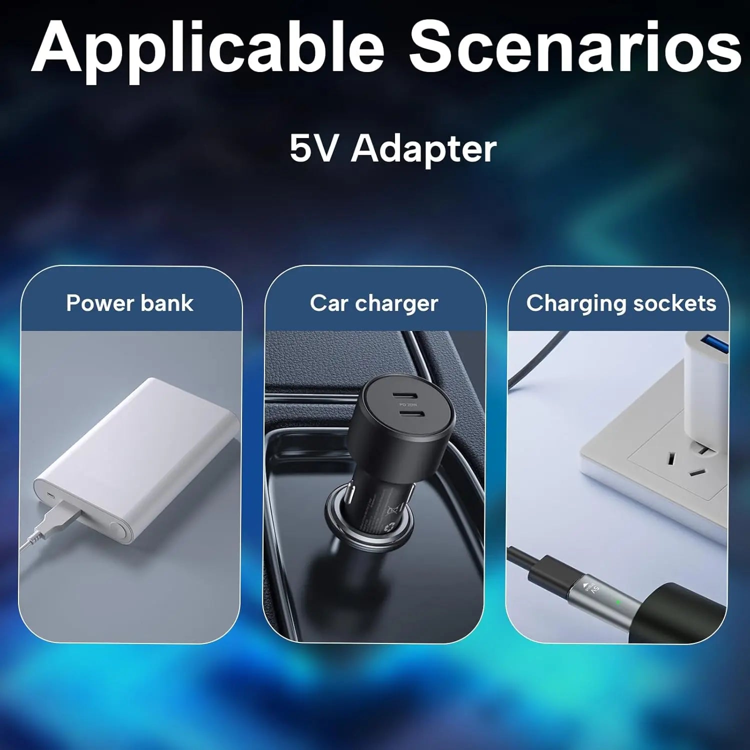 USB-C Adapter Charger for Philips OneBlade QP2724 QP2834 Shaver Charging Adapter Oasis Select