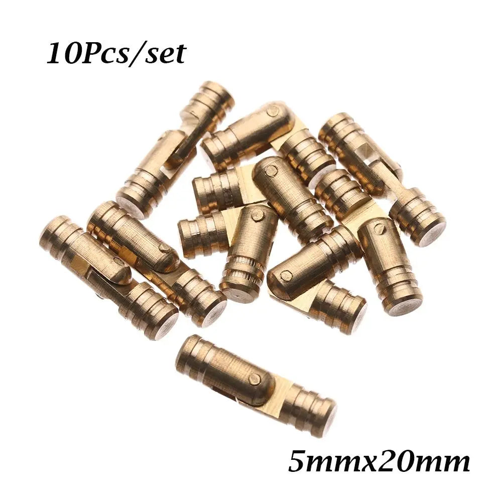 Folded Connector Soft Close Concealed Pure Copper Jewelry Box Supplies Barrel Hinge Furniture Hardware Wine Wooden Case Hinges Oasis Select 5mmx20mm
