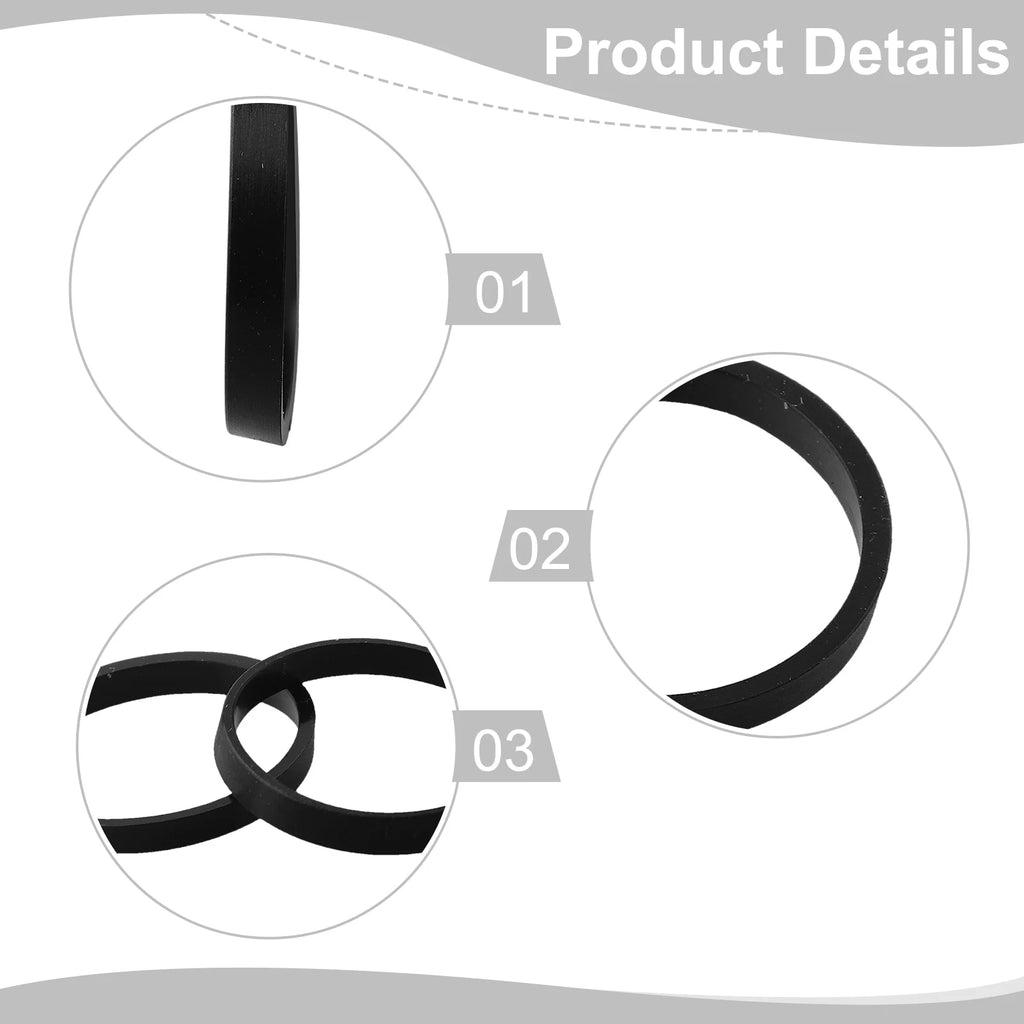 6PCS 40mm Rubber Seal Rubber Washers For Plumbing Sink Pipe Fittings Waste Pipe Drainage Pipe Gasket Oasis Select