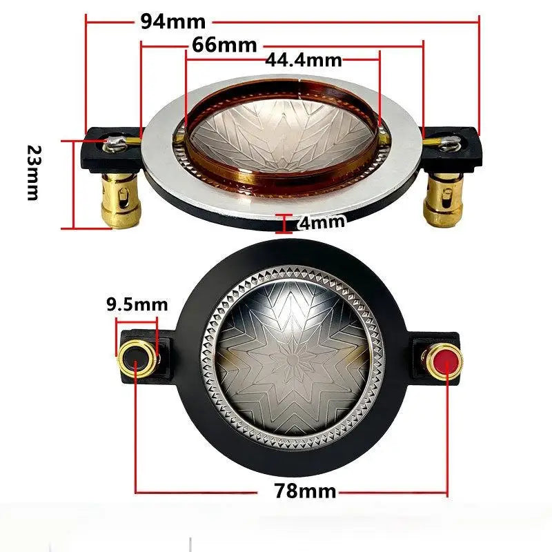 1Pcs Diaphragms Titaniums Film Tweeter Voice Coil Membranes 44.4mm Oasis Select A4
