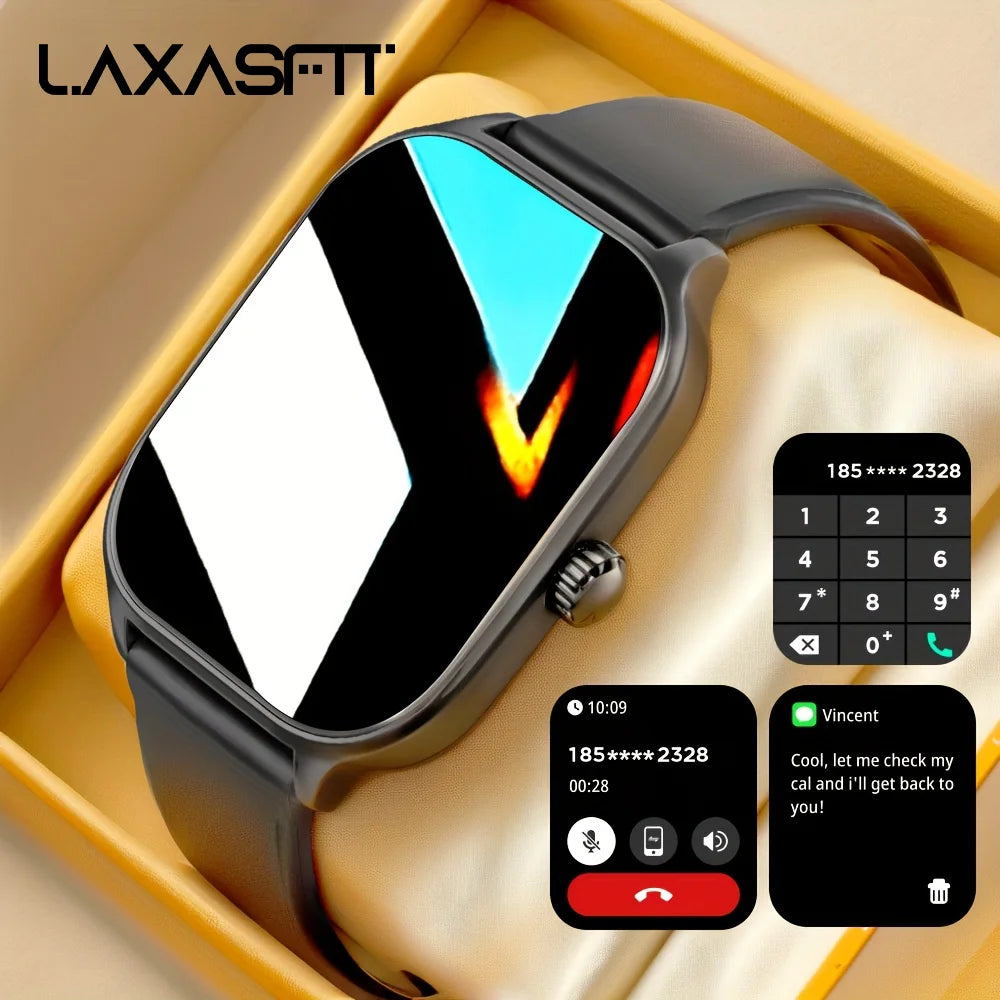 LAXASFIT H9 Smart Watch – Bluetooth Calls & Fitness Tracker Smart Watch Oasis Select