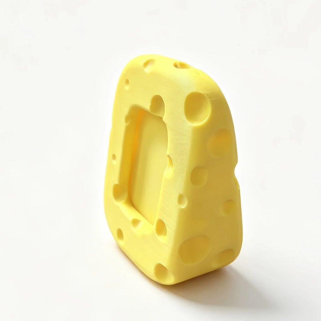 Cute Swiss Cheese Photo Frame Pet Picture Holder Decor Ornaments for Home Desktop Shelves Fun Home Decor for Cat Dog Owners Gift Oasis Select