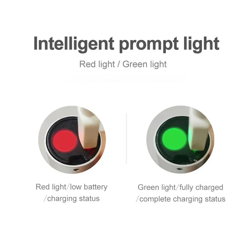 Mini Keychain Flashlight USB Charging Waterproof Pocket Torch Lamp 3 Modes Outdoors Strong light Camping Fixed-Focus Flashlight Oasis Select