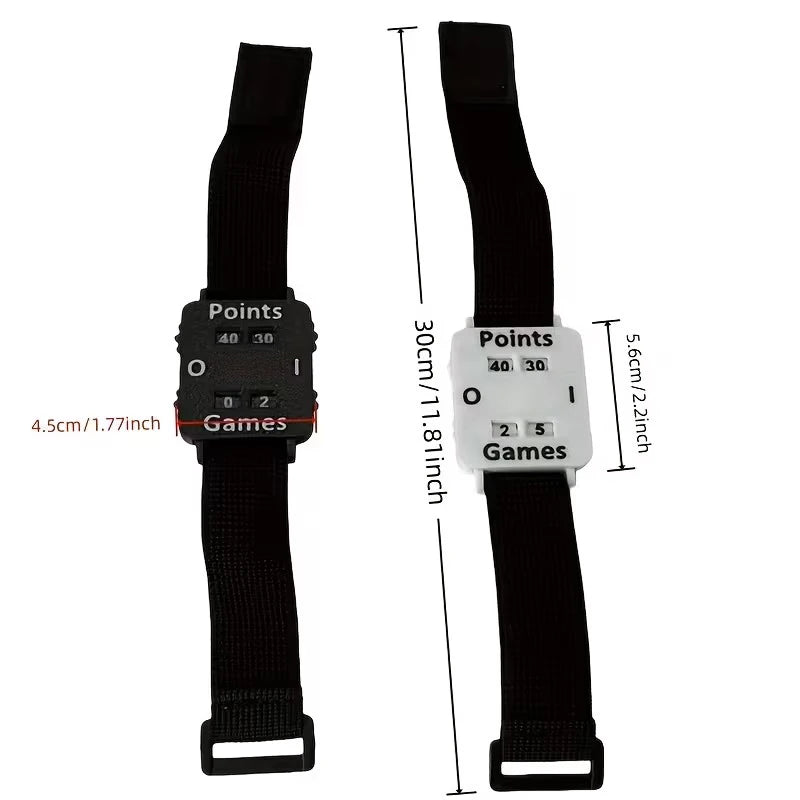 New Portable Cricket/Tennis/Padel Scorer Wristband Instant Score Tracker No Memory Loss Suitable For Coaches, Referees, Players Oasis Select